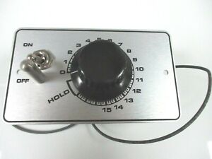 Hobart A200T (Final Version) (Etched) Control plate timer assy. 00-873115-00001
