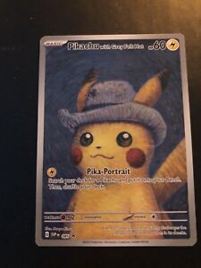 pokemon pikachu x van gogh museum promo card