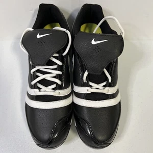 Nike Womens Air Diamond PRO Baseball Shoes Black 333783-011 Cleats 12 New - Picture 1 of 6