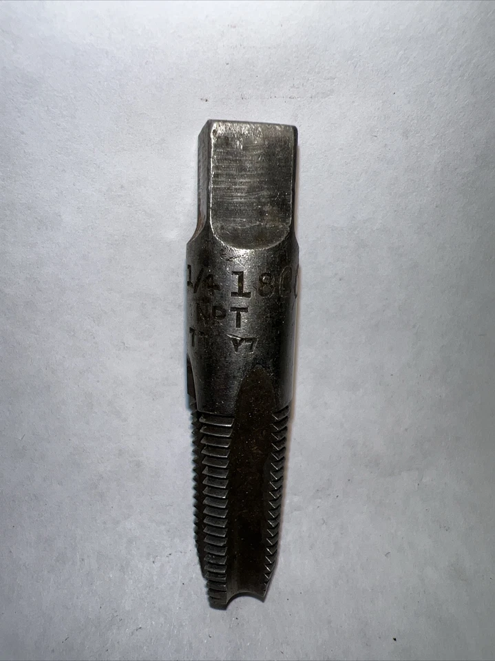 Greenfield 1/4" Pipe Tap NPT  18 Thread Cutting Tool - Image 1 of 3