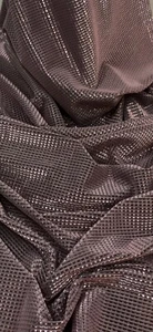 Dusty Pink Mesh Nylon Fabric 58'' PRICE PER METER - Picture 1 of 2