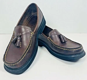 Sperry SCHOKOBRAUNE HALBSCHUHE MIT QUASTEN GRÖSSE 6M DAMEN SCHNELLER VERSAND - Bild 1 von 10