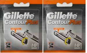 Gillette Contour Plus (Atra Plus) Refill Razor Blades - 20 Cartridges - Picture 1 of 1