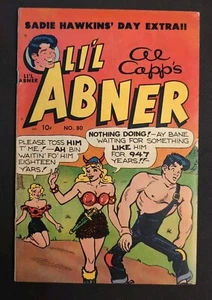 Lil' Abner #80 1951 Toby Press Comic Book VG - Picture 1 of 2
