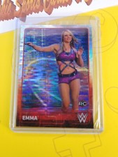 2015 WWE Topps Chrome Emma RC Pulsar Refractor 70/75