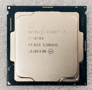 Intel Core i7-8700 3,2 GHz 8 GT/s LGA 1151 Desktop 6-Core CPU Prozessor - SR3QS - Bild 1 von 2