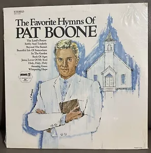 PAT BOONE, HIS FAVORITE HYMNS, Vinyl Record LP , 1960s SEALED, MINT CONDITION - Picture 1 of 2