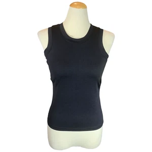 Kathleen Kirkwood Soft Liner Cami Camisole w/Support Bra NWT SMALL BLACK A65385 - Picture 1 of 2