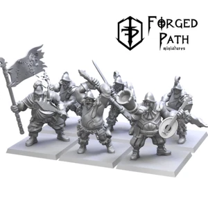 Guerreros Ogros Españoles, Wargames D&D Fantasía Ogro Luchador Miniatura escala 32mm - Imagen 1 de 9