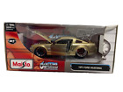 MAISTO CUSTOM SHOP FORD MUSTANG GT GOLD  1:24 SCALE DIE CAST  FREE SHIP