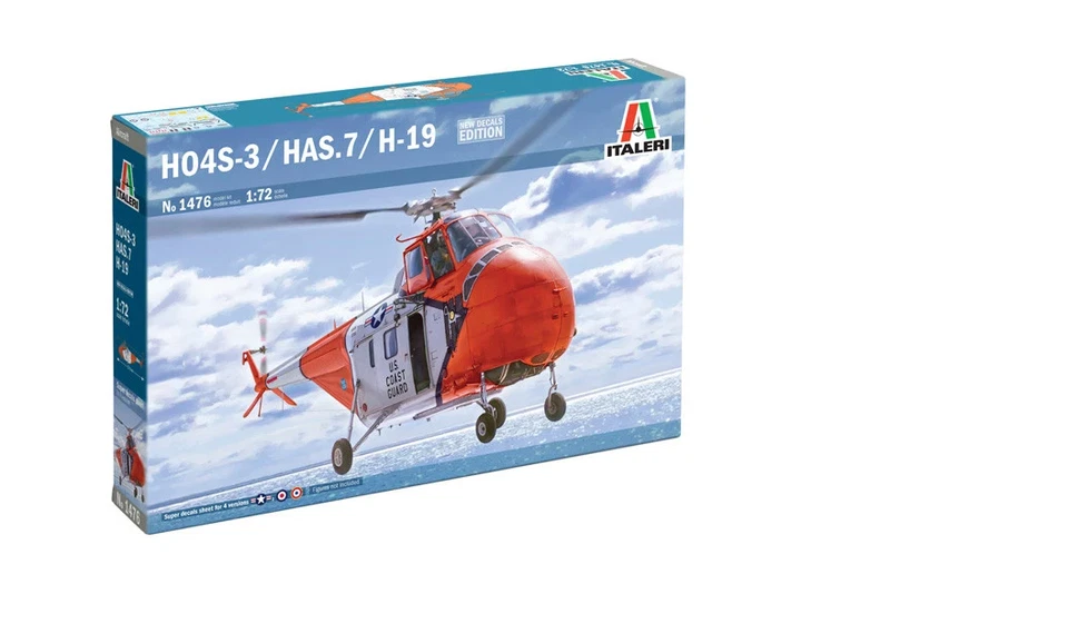 ITALERI 1476 1/72 HAS22 / HO4S-3 / H-19 - Immagine 1 di 1