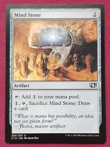 Magic The Gathering COMMANDER 2014 C14 MIND STONE artifact card MTG - Picture 1 of 2