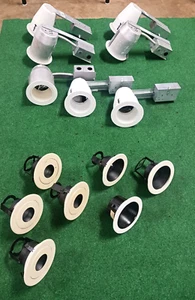 Halo H99RTAT & Progress Lighting P832-TG 4" Recessed Lighting Housing w/ Extra's - Picture 1 of 6