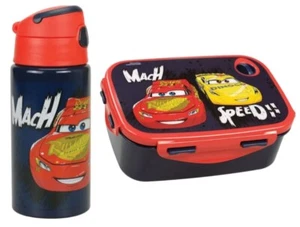 Cars Disney Set Lunch Box + Drinking Bottle Children Gift - Picture 1 of 1
