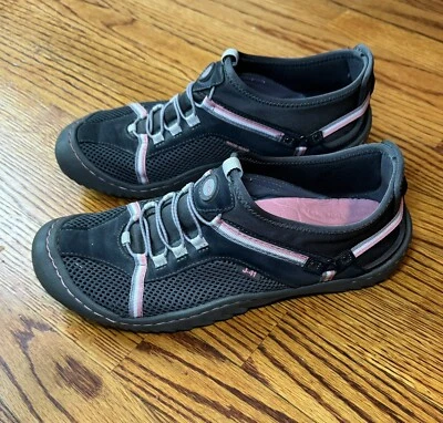 Tênis de corrida Jeep J-41 Trail rosa e cinza, tamanho 10 - Imagem 1 de 4