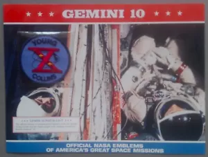 Gemini 10 Young Collins PATCH Official NASA Emblems Great Space Missions MBI - Bild 1 von 2