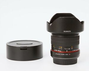 ROKINON Camera Lenses for Canon 14mm Focal for sale | eBay