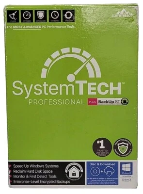 New Summitsoft SystemTech Pro Professional +plus Backup ST Disc +Download - Image 1 of 4