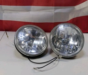 Adjure T40111 Clear Lens 4-1/2" For Harley-Davidson Style Passing Lamps - Picture 1 of 12