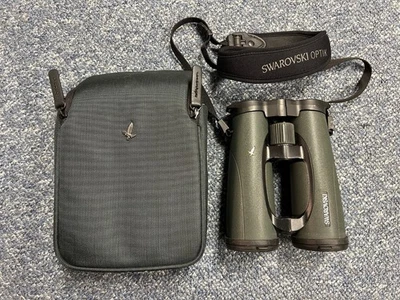 Swarovski EL 12x50 Swarovision Binoculars with Case Strap Lenscaps - Excellent - Image 1 of 4