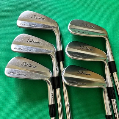 Titleist MB 712 Iron Set 6pcs 5-Pw Flex Stiff Dynamic Gold S200 Golf Clubs - Image 1 of 4