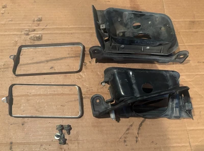 Toyota Supra MK3 1986-1988 conductor pasajero diestro diestro luces antiniebla soportes conjunto Foto 1 de 4