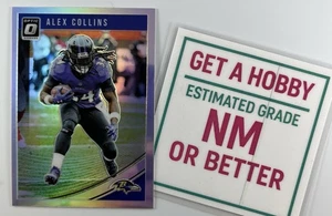 Alex Collins 2018 Panini Donruss Optic #11 Holo Prizm Parallel Ravens - Picture 1 of 1