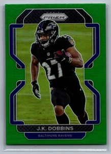 2021 Panini Prizm #283 J.K. Dobbins Green - Picture 1 of 2
