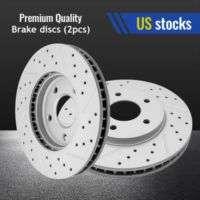 Rotores de freno de disco delanteros para Nissan NV200 2013-2021 2011-2023 2024 2025 hoja Foto 1 de 4