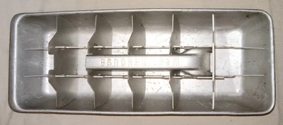 Bandeja de cubitos de hielo Westinghouse de aluminio vintage buena Foto 1 de 2
