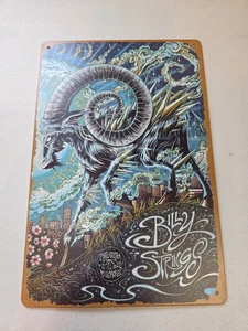 Billy Springs 2021 Rustic-looking 8x12 Metal Sign Philadelphia Fillmore - Picture 1 of 9