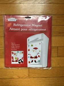 New” Christmas Santa Decorative Fridge Magnet Set for Fridge Locker - Picture 1 of 5