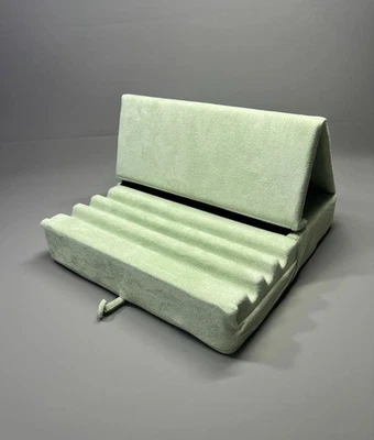 Tablet Pillow Lap Holder Foldable Stand Soft Pad Dock Multiple Viewing Angles - Image 1 of 4