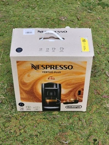Nespresso 60 oz Coffee Maker Espresso Machine Black VertuoPlus DeLonghi - Picture 1 of 14