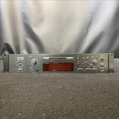 TASCAM MD-350 Minidisc Recorder MD Deck Professional Audio MDLP Tested Japan - image 1 of 4
