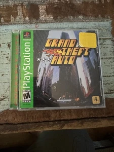 Vintage Grand Theft Auto Sony PlayStation 1 PS1 Video Game Complete Greatest Hit - Imagen 1 de 6