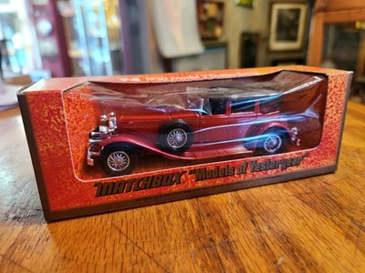 Matchbox Y-4 1930 Model 'J' Duesenberg 1:43 Models Of Yesteryear w/ orig. box - Image 1 of 4