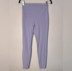 Leggings Lululemon Talla 8 Wunder Bajo Violeta Tiro Alto Yoga Manteroso - Imagen 1 de 11