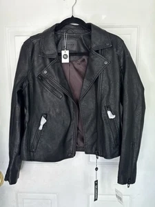 BLANKNYC Woman’s Moto Jacket (Black Faux Leather, Size M) - NWT - Picture 1 of 12