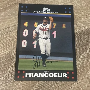 Jeff Francoeur Baseball Card 2007 Topps #426 Red Back Atlanta Braves - Picture 1 of 2