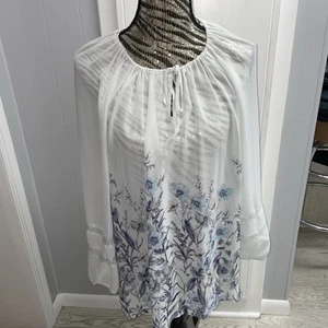 lc lauren conrad womens blouse size xl NWT - Picture 1 of 6