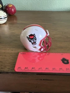 NC State Wolfpack White Custom Pocket Pro Helm Pack ACC 2018 - Bild 1 von 3