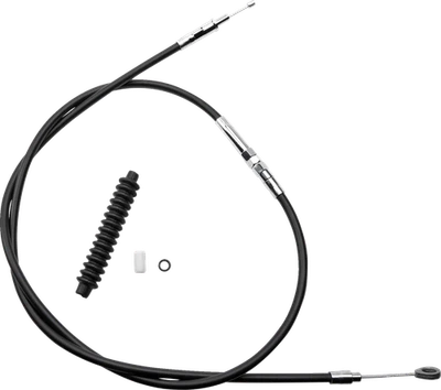 00-06 Harley Drag Specialties 0652-1416 Black Vinyl High Efficiency Clutch Cable - Image 1 of 2