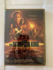 The Scorpion King Dwayne Johnson T8 The Rock DVD Movie Film Free Post R4 - Picture 1 of 2