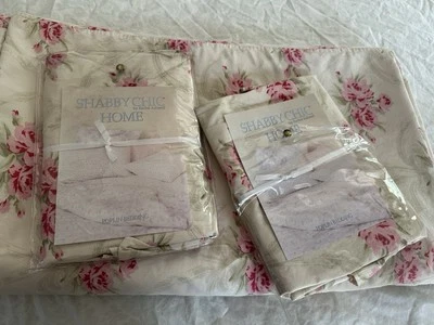 Очень редкая новая нераспакованная пара Rachel Ashwell с цветочным узором 26 дюймов с оборками европейские наволочки - Изображение 1 из 4