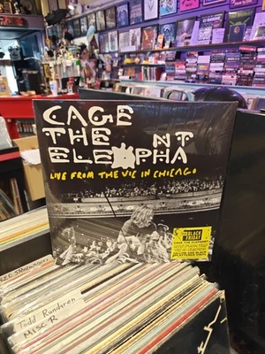 Cage The Elephant LIVE FROM THE VIC IN CHICAGO RSD BF 2025 New Colored Vinyl LP - Image 1 of 4