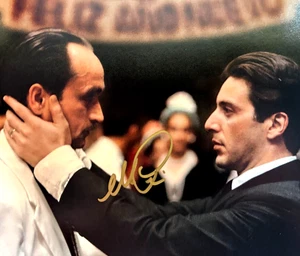 Al Pacino (GODFATHER: Michael Corleone) Signed 8x10" Authentic Autograph w/COA - Picture 1 of 4