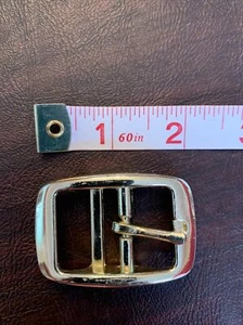Dog Collar Buckle Heavy Gold New 1 Inch - Picture 1 of 5