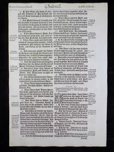 1583 Noblest Geneva Bible Folio- Book of Second Samuel- YOU PICK - Picture 1 of 12