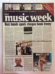 MUSIC WEEK MAGAZINE 24 NOVEMBER 2001 PINK FLOYD LS - Picture 1 of 1